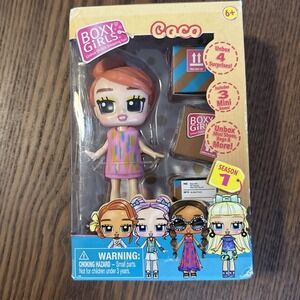 Boxy Girls/ COCO/ 3 1/2" Mini Doll /NEW SEALED IN BOX
